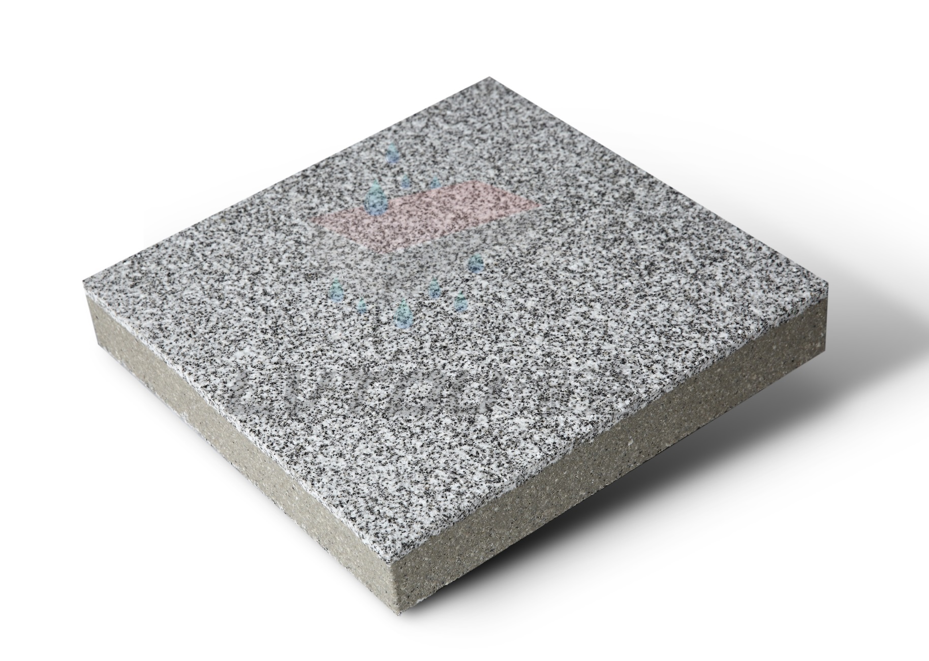 未來城市的解決方案細(xì)面陶瓷透水磚